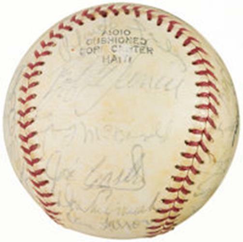 Ryne Sandberg Pre Rookie 1981 Oklahoma City 89ers Team Signed Baseball JSA COA