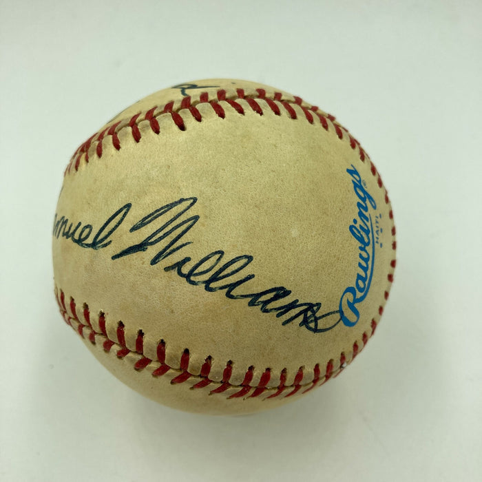 Ted Williams "The Splendid Splinter" Full Name Signed Baseball PSA DNA COA
