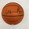 Hakeem Olajuwon Signed Spalding NBA Game Issued Houston Rockets Basketball JSA