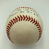 Mickey Mantle Roger Maris Joe Dimaggio Yankees Multi Signed Baseball PSA DNA COA
