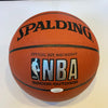 Beautiful Wilt Chamberlain Signed Spalding NBA Basketball JSA Graded GEM MINT 10