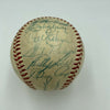 Beautiful Jackie Robinson 1953 Brooklyn Dodgers Team Signed Baseball JSA COA