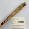 Beautiful New York Yankees HOF Legends Signed Baseball Bat With 55 Sigs! JSA COA