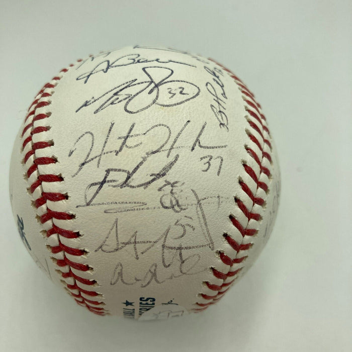 2018 Boston Red Sox World Series Champs Team Signed World Series Baseball JSA