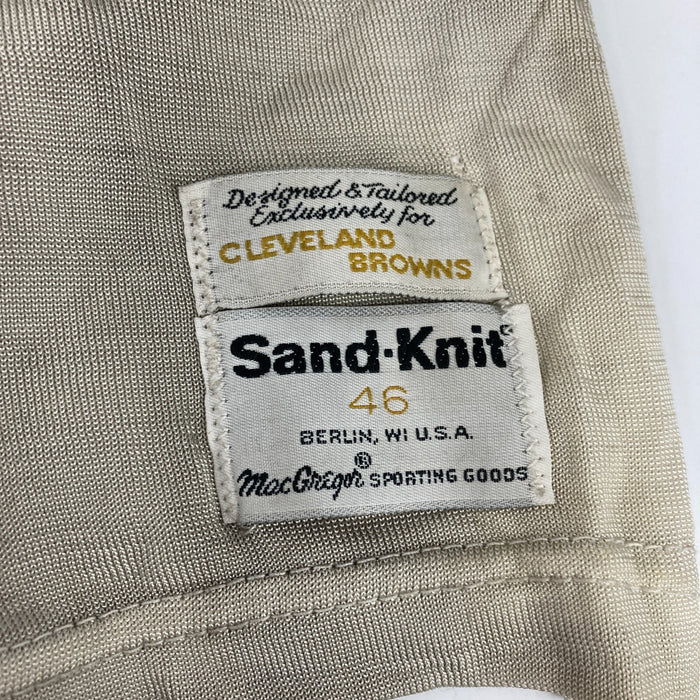 Earnest Byner Signed 1984 Cleveland Browns Game Issued Sand-Knit Jersey JSA COA