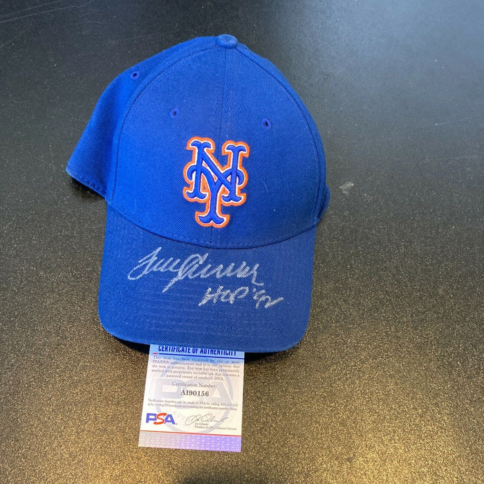 Tom Seaver Hall Of Fame 1992 Signed New York Mets Hat With PSA DNA COA