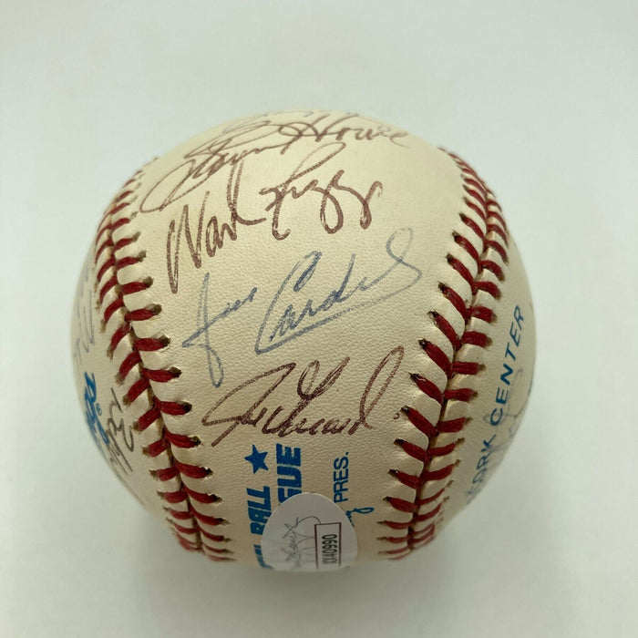 1996 New York Yankees Champs Team Signed Major League Baseball JSA COA