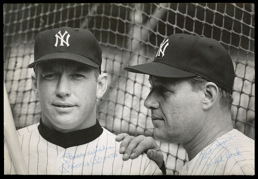 Mickey Mantle Signed 1961 World Series Type 1 Sports Illustrated Photo PSA DNA