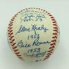 Yogi Berra & Whitey Ford 1950's Yankees Greats Signed Baseball 18 Sigs PSA DNA