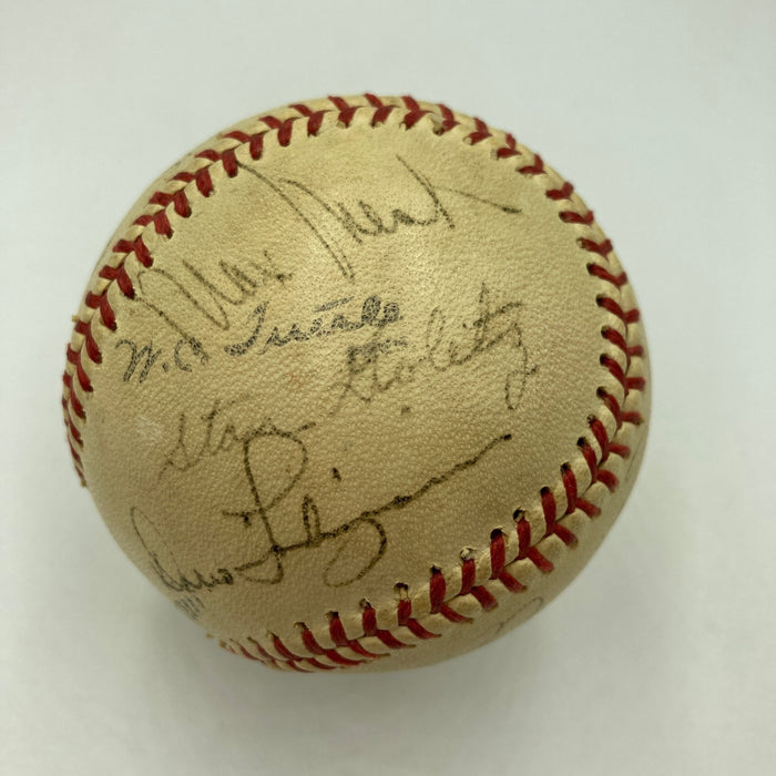 1930's Joe Dimaggio Rookie Era Multi Signed Pacific Coast League Baseball JSA