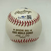Harold Baines Signed Official 2005 World Series Baseball JSA COA