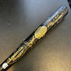 2003 Yankees Team Signed World Series Bat Derek Jeter Mariano Rivera MLB Holo