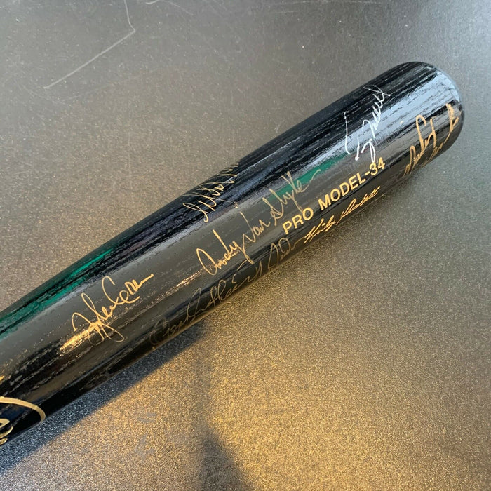 1990's Philadelphia Phillies Team Signed Kirby Puckett Game Model Bat
