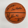 1997-98 Chicago Bulls NBA Champs Team Signed Game Basketball The Last Dance JSA