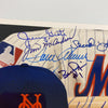 1969 New York Mets World Series Champs Team Signed 8x10 Photo Nolan Ryan Seaver