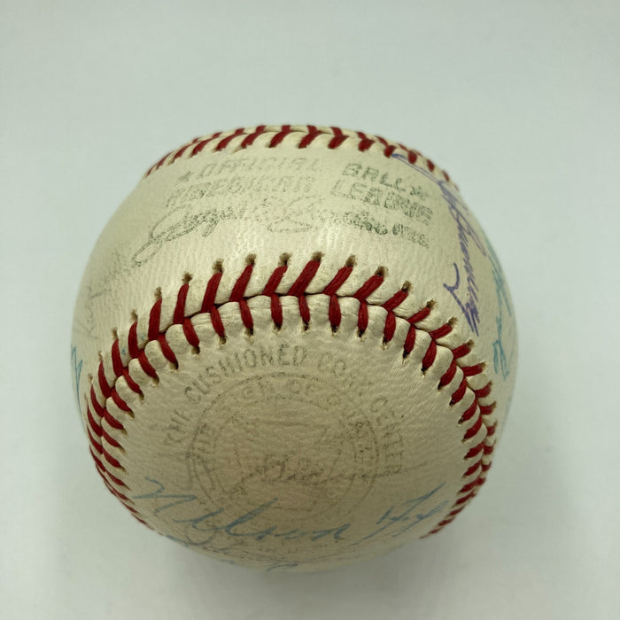 1963 All Star Game Team Signed Baseball Nellie Fox Yogi Berra Roger Maris JSA