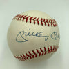 Stunning Mickey Mantle Signed  Official American League Baseball Mint JSA COA
