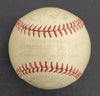 Joe Dimaggio 1947 World Series Game 3 Single Signed AL Harridge Baseball JSA