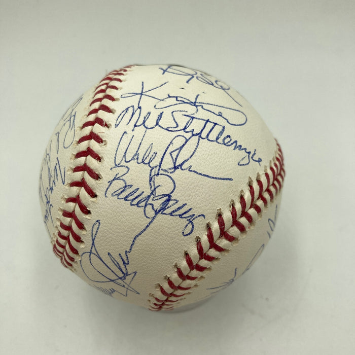 1986 New York Mets World Series Champs Team Signed W.S. Baseball Steiner & MLB