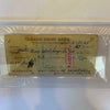 Rare Bullet Joe Bush Signed Check PSA DNA COA New York Yankees 1918 Red Sox