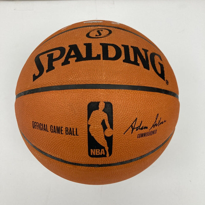 Michael Jordan Signed Spalding Official NBA Game Basketball UDA Upper Deck COA