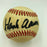 Hank Aaron Signed Vintage National League Feeney Baseball With JSA COA
