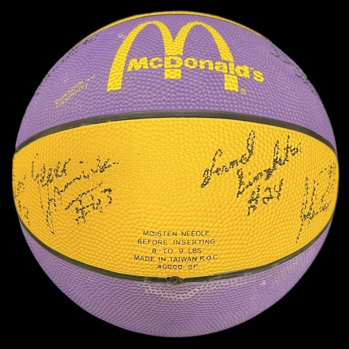 Shaquille O'Neal 1991-92 Louisiana State University Team Signed Basketball JSA