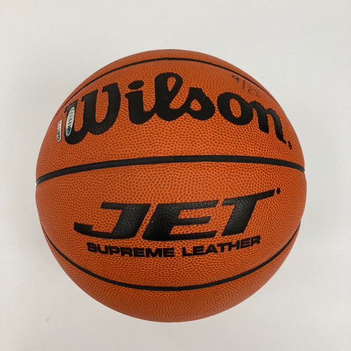 Incredible Michael Jeffrey Jordan Full Name Signed Basketball Upper Deck UDA COA