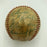 1961 World Series Umpires Signed Game Used Baseball JSA COA Yankees Reds