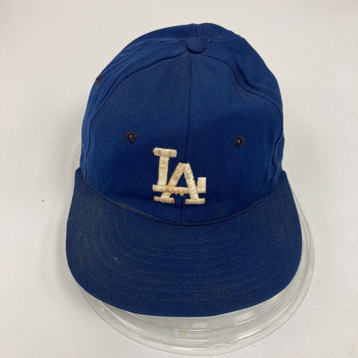 Vintage 1950's Los Angeles Dodgers Game Used Baseball Cap Hat