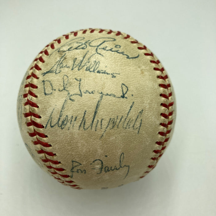 Sandy Koufax Don Drysdale 1962 Los Angeles Dodgers Team Signed Baseball JSA COA
