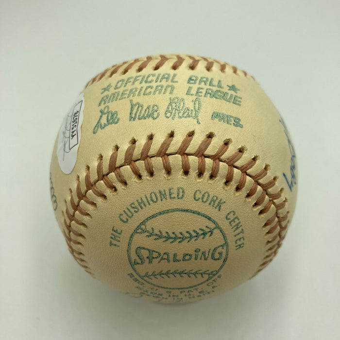 1948 Cleveland Indians World Series Champs Team Signed Baseball JSA COA
