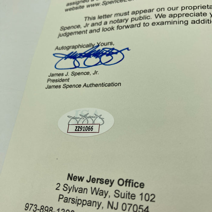 Mickey Mantle New York Yankees Hall Of Fame Legends Multi Signed Baseball JSA