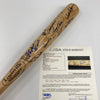 Minnesota Twins Legends Signed Bat 23 Sigs Paul Molitor Joe Mauer  Rod Carew JSA