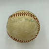 1956 Milwaukee Braves Broadcasters Signed Baseball Walsh Gillespie Kohler JSA