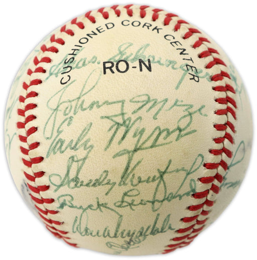 Sandy Koufax Hall Of Fame Multi Signed Baseball 24 Sigs PSA DNA COA