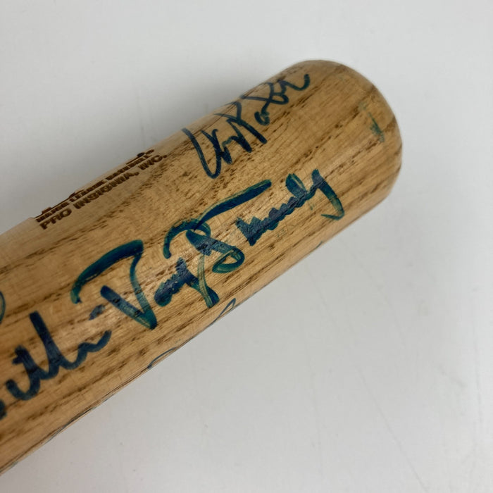1986 New York Mets World Series Champs Team Signed Mini Bat 30+ Sigs  JSA COA