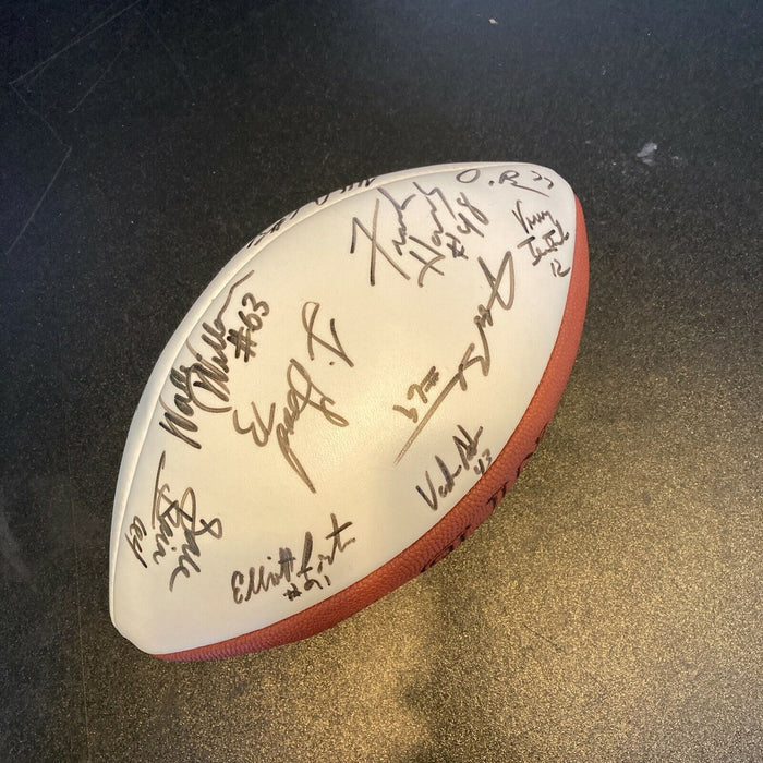 Ray Lewis Rookie Baltimore Ravens Signed Official NFL Wilson Football JSA COA