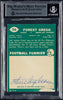 Forrest Gregg Signed 1960 Topps Football RC Rookie #56 BGS Beckett