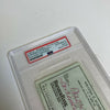 Bill Russell Signed Autographed Bank Check PSA DNA Boston Celtics HOF Legend