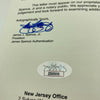 Bill McGowan Single Signed 1925 American League Baseball JSA COA RARE