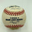 Bob Gibson Signed Heavily Inscribed Career STAT Baseball Reggie Jackson COA