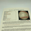 Bill Terry MVP 1940 Signed Inscribed National League Baseball JSA COA RARE