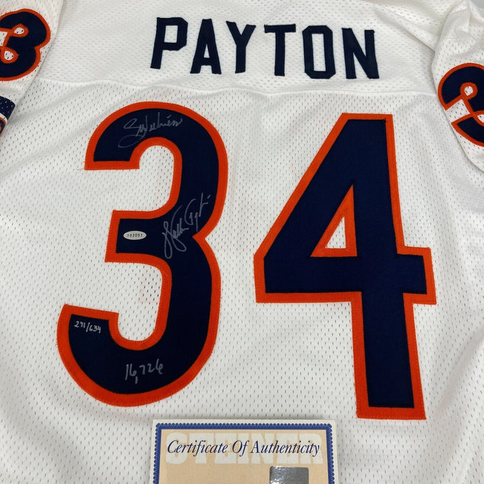 Walter Payton "Sweetness 16,726 Yards" Signed Chicago Bears Jersey Steiner COA