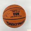 2006-07 San Antonio Spurs Champions Team Signed Basketball Tim Duncan JSA COA