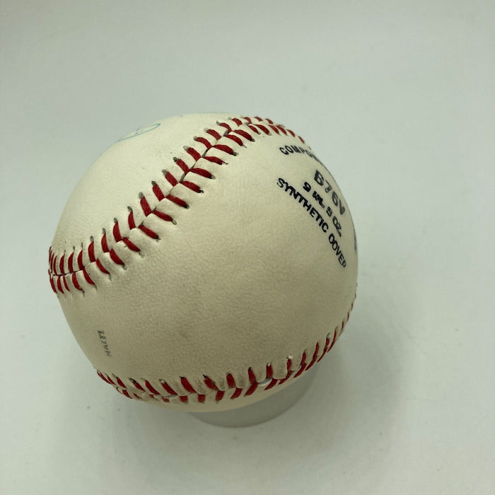 Mint Dizzy Dean Signed Vintage Baseball With JSA COA