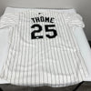Jim Thome Signed 2005 Chicago White Sox World Series Majestic Jersey JSA COA