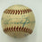 1956 World Series Signed Game Used Baseball Yankees VS. Dodgers MEARS COA