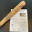 500 Home Run Signed Bat 18 Sigs! Ted Williams Hank Aaron Griffey Mays JSA COA