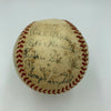 1939 Cleveland Indians Team Signed Centennial American League Baseball JSA COA